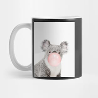 Koala print, Bubble gum, Nursery art, Koala wall art, Animal, Kids room, Modern art, Wall decor Mug